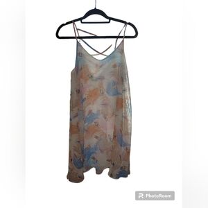 CALI EUC Women's Sundress Sz L Floral